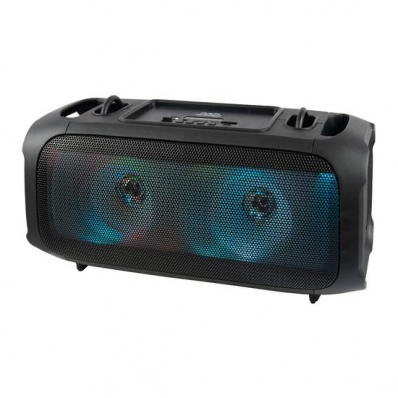 Caixa de som Speaker Quanta QTSBT200 - USB/Aux/SD - - 20W - Preto