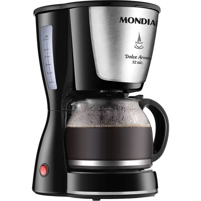 Cafeteira Mondial Dolce Arome C-32-32-X 110V - Prata/Preto