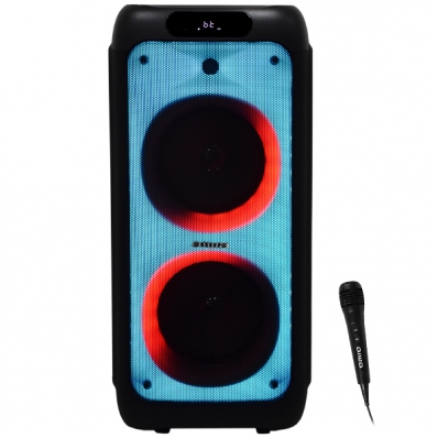Caixa de Som Aiwa Flame Line AWPOH1D 800 Watts P.M.P.O e USB Bivolt - Preta