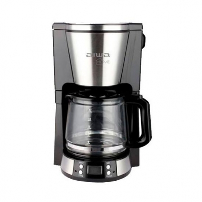 Cafeteira Aiwa AW-CD9108 220V / 50/60HZ - Preto / Prata