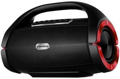Caixa de som Speaker Mondial Monster Sound SK-06 150W RMS Bluetooth/Radio FM/Auxiliar