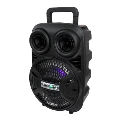 Caixa de Som Coby CY3360-863D 8" BT/ USB/ SD/ Mic/ Contr