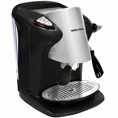 Cafeteira Megastar CAF-505E 900 Watts 110V ~ 60HZ - Preta/Prata