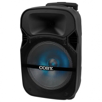 Caixa de Som Coby CY3360-1204D - - USB/SD/Aux - 40W - com Microfone - 12" - Preto