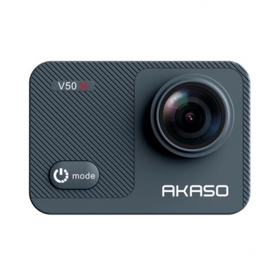 Camera de Video Akaso V50 X / 20MP / 4K / 2 Baterias / Touch - Preto