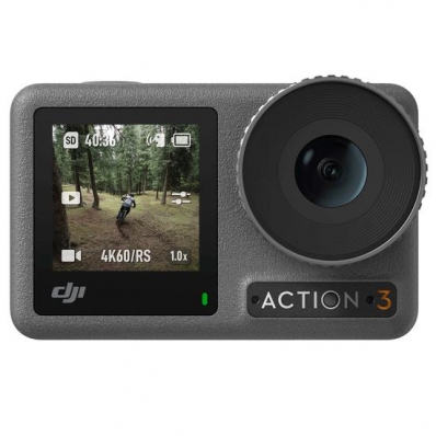 Camera Dji Osmo Action 3 Stander Combo - Preto
