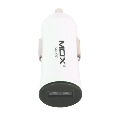 Carregador veicular MOX USB MO-C01 Preto 1 Saida