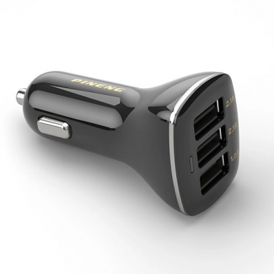 Carreg.P/Carro Pineng USB PN523 3SAIDAS Preto