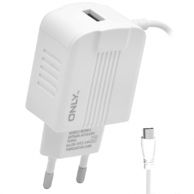 Carregador USB-C Only MOD06-A USB - Branco