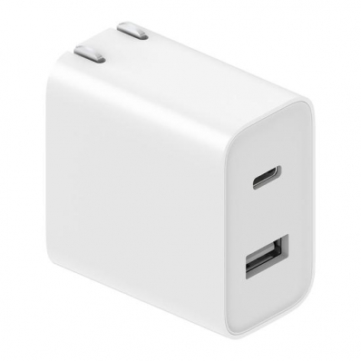 Carregador para Tomada Xiaomi Mi 33W Wall Charger Tipo-A / Tipo-C - Branco (AD332EU)