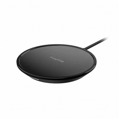 Carregador Sem Fio Mophie Charging Pad 7.5 W 409903453 - Preto