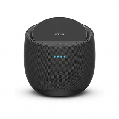 Carregador Wireless Belkin + Smart Speaker G1S0001TT-BLKV2 - Preto