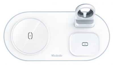 Carregador Wireless Mcdodo Magnetic Charger CH-7060 3 Em 1 - 15W