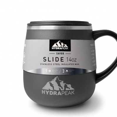 Caneca Termica Hydrapeak HP-SLIDE-14-Graphite 414ML Graphite