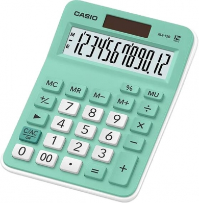 Calculadora Casio MX-12B-GN (12 Digitos) - Verde