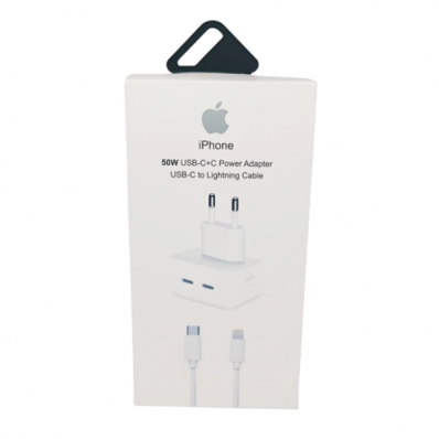 Carregador Apple Tipo C 2 Saida 50 Fonte Paralelo
