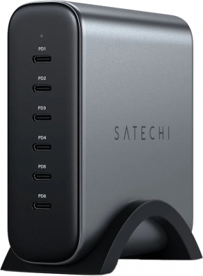 Carregador de Mesa Satechi USB-C 6-Port 200W ST-C200GM-US
