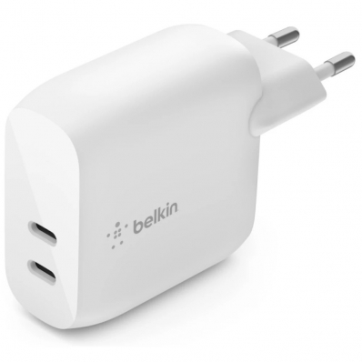 Carregador de Parede Belkin 20W USB-C PD 40W Branco Brasil - WCB006VFWH