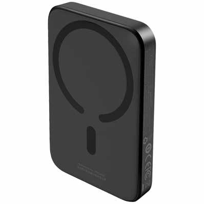 Carregador Portatil Magnetico Baseus 20 W 6.000 Mah - Preto (PPCX050001)