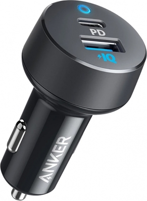 Carregador Veicular Anker 2 Saida 35W A2732HF1-1 - Preto