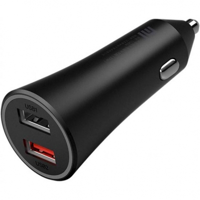 Carregador Veicular Xiaomi GDS4147GL - 37W - 2X USB - Preto