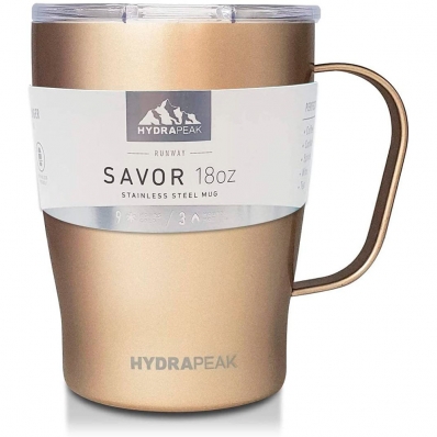 Caneca Termica Hydrapeak HP-SAVOR-18-Champagne 532ML Champagne
