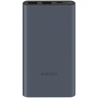 Carregador Portatil Xiaomi Mi 22.5W Power Bank 10000 PB100DPDZM 10.000 Mah 2 Saidas USB e USB-C - Preto