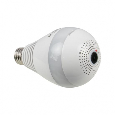 Camera de Seguranca IP Ecopower EP-C005 - 1080P - Lampada - Full Color - Wi-Fi - Branco