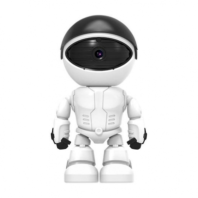 Camera de Seguranca IP Robot A160 - 1080P - Wi-Fi - Microfone - Branco