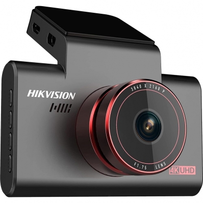 Camera para Carro Hikvision AE-DC8312-C6S Dash Cam 4K com GPS - Preto