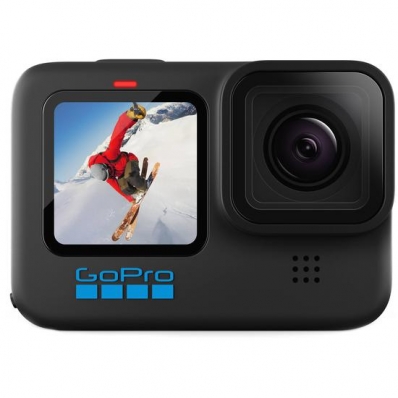 Camera de Acao Gopro Hero 10 CHDHX-101-RW - 23MP - 5.3K - A Prova DAgua - Preto