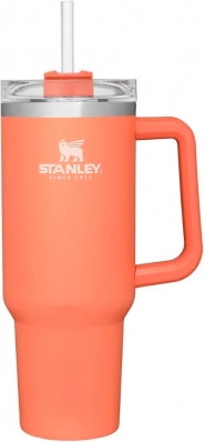 Caneca Termica com Canudo Stanley Travel Quencher 10-11338-011 (1.18L) Grapefruit