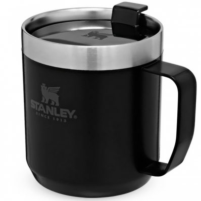 Caneca Termica Stanley Classic Legendary Camp Mug de 354 ML - Preta