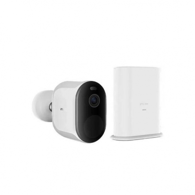 Camera de Seguranca IP Xiaomi Imilab EC4 CMSXJ31A + Smart Hub CMWG31B - 2.8MM - 4MP QHD - Branco