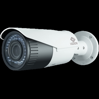 Camera de Vigilancia Vizzion VZ-Ipbd-VFZ IP FHD Bullet Lente 2.8 A 12 MM 2MP - Branco
