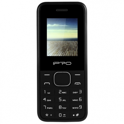 Celular Ipro A30 Dual Sim Tela de 1.8" Camera VGA/Radio FM - Preto/Vermelho