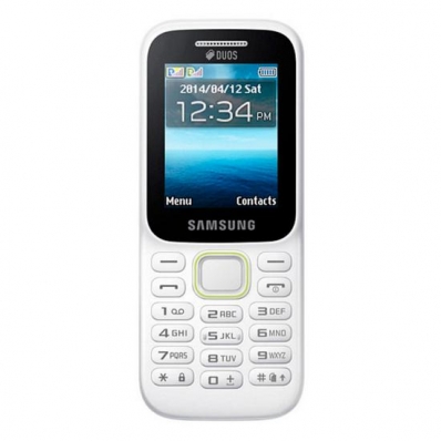 Celular Samsung B310E 2G / Dual Sim / Tela 2.0" - Branco