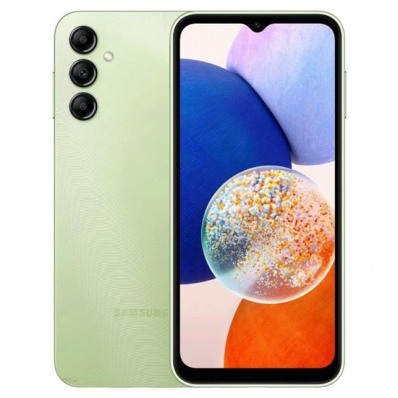 Celular Samsung A14 SM-A145M 128GB / 4GB Ram / Dual Sim / Tela 6.6" / Cameras 50MP+5MP+2MP e 13MP - Light Green