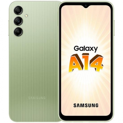 Celular Samsung Galaxy A14 SM-A145M - 4/128GB - 6.6" - Dual-Sim - Verde