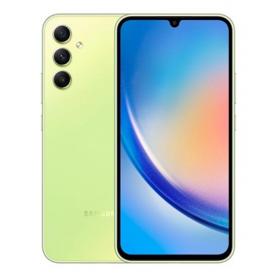 Celular Samsung Galaxy A34 A346M 5G 128GB / 6GB Ram / Dual Sim / Tela 6.6" / Cameras 48MP+8MP+5MP e 13MP - Verde