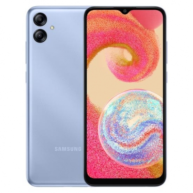 Celular Samsung A04E SM-A042M 64GB / 3GB Ram / Dual Sim / Tela 6.5" / Cameras 50 MP+ 2 MP e 5 MP - Azul (Gar-PY-Ar-Ur)