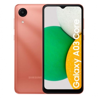 Celular Samsung Galaxy A03 Core SM-A032F 32GB / 2GB Ram / Dual Sim / Tela 6.5"/ Cameras 8MP e 5MP - Bronze