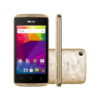 Celular Blu Energy Diamond Mi.E090L 4" Dourado Dual
