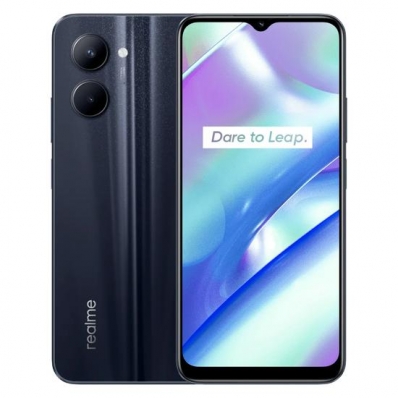 Celular Realme C33 RMX3624 64GB / 4GB Ram / Dual Sim / Tela 6.5" / Cameras 50MP + 0.3MP e 5MP - Night Sea (Anatel)