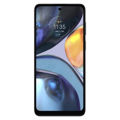 Celular Motorola G22 XT-2231-2 64GB / 4GB Ram / Dual Sim / Tela 6.5" / Camera Quadrupla - Preto (Carregador Indiano)(com Adaptador)
