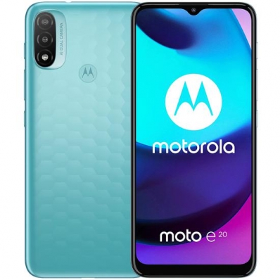 Celular Motorola Moto E20 XT2155-5 - 2/32GB - 6.5" - Dual-Sim - Azul