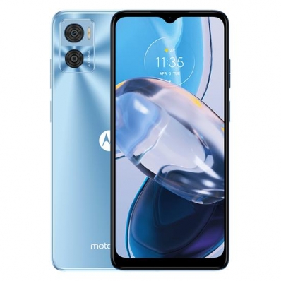 Celular Motorola Moto E22 XT-2239-7 32GB / 3GB Ram / Dual Sim / Tela 6.5" / Cameras 16MP + 2MP e 5MP - Azul