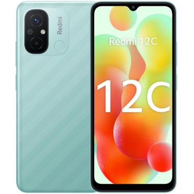 Celular Xiaomi Redmi 12C - 6/128GB - 6.71" - Dual-Sim - Mint Green