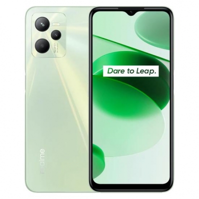 Celular Realme C35 RMX3511 128GB / 4GB Ram / Dual Sim / Tela 6.6" / Cameras 50MP+2MP+0.3MP e 8MP - Verde (Anatel)