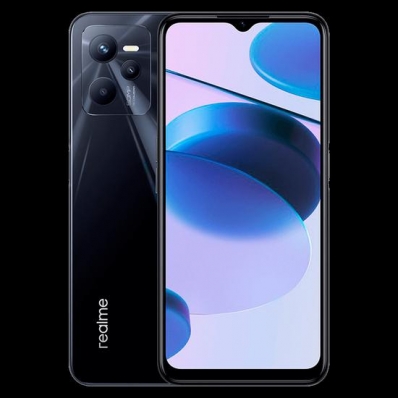Celular Realme C35 RMX3511 64GB / 4GB Ram / Dual Sim / Tela 6.6" / Cameras 50MP+2MP+0.3MP e 8MP - Preto